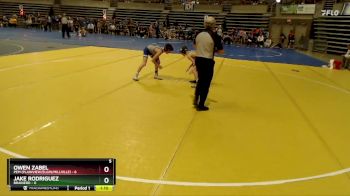 95 lbs Placement (4 Team) - Jake Rodriguez, Brainerd vs Owen Zabel, PEM (Plainview/Elgin/Millville)