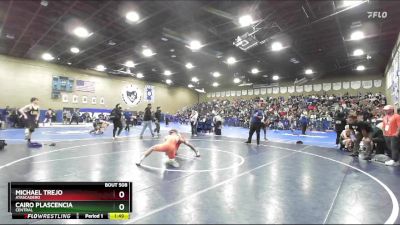 126 lbs Champ. Round 3 - Michael Trejo, Atascadero vs Cairo Plascencia, Central