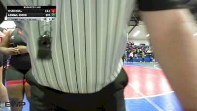 138 lbs Round Of 16 - Ricki Noll, Broken Arrow Girls vs Abigail Jones, Bixby JH Girls