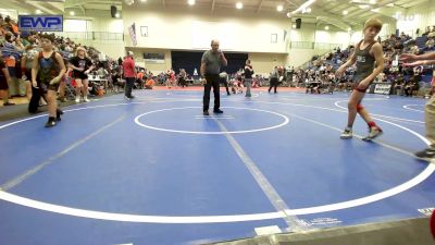 100 lbs Consolation - Whitacre Quillman, Jenks Trojan Wrestling Club vs Mason Perry, Mcalester Youth Wrestling