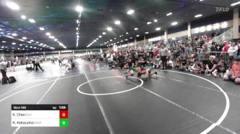 126 lbs Round Of 128 - Khaisen Chen, Silverback WC vs Kupa'a Kekauoha, Grapplers HI