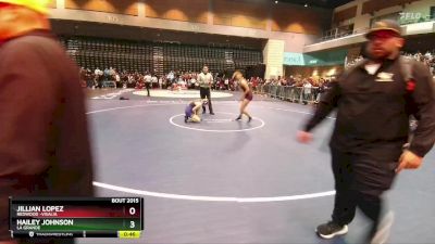 125 lbs Cons. Round 1 - Kihanni Montes, Golden West vs Mia Egan, Spanish Springs