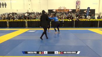 Anna Theresa Kidwell vs Vanessa Pina 2024 World IBJJF Jiu-Jitsu No-Gi Championship