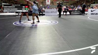 Cons. Round 3 - Drew Gonzales, Wright Wrestling Academy vs Brayden Figuerres, Centennial High School Wrestling