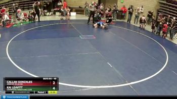 45 lbs Cons. Round 4 - Callan Gonzales, Sons Of Atlas WC vs Kai Leavitt, Champions Wrestling Club