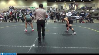 120 lbs Champ. Round 1 - Tommy Banas, Team Demolition vs Tyler Lachenberg, Lincoln Way Wrestling Club