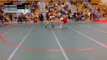 184 lbs Cons. Round 3 - Riley Livingston, Northland vs Jonah Anderson, Southwest State