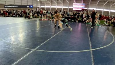 144 lbs Cons. Round 2 - Maxwell Hendricks, Washington vs Ryan Amoureux, Idaho
