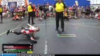 70 lbs Finals (8 Team) - Joseph Kersey, Pomona Elite vs Cruz Evans, Backyard Brawlers
