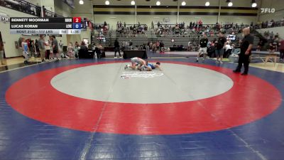 117 lbs Rr Rnd 2 - Bennett Moorman, Roundtree Wrestling Academy vs Lucas Koran, Level Up Wrestling Center