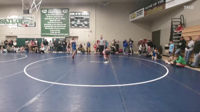 41 lbs Round 1 - William Weber, USA Mat Club vs Emmett Brown, Chickasaw Elite Wrestling Club