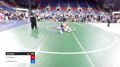 106 lbs Cons 32 #1 - Damian Tebano, NY vs Judah Perrault, MN