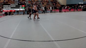 184 lbs Champ. Round 1 - Etheend Deyampert, Iowa Lakes Community College vs Zak McPhee, UW-Eau Claire