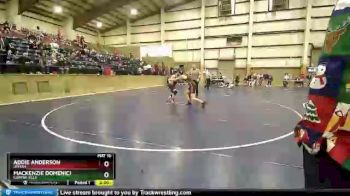 130 lbs Champ. Round 1 - Mackenzie Domenici, Copper Hills vs Addie Anderson, Uintah