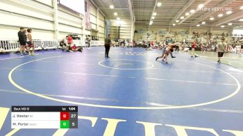 160 lbs Round Of 32 - Jed Wester, Beast Of The East vs Micha Porter, Team Shutt GT