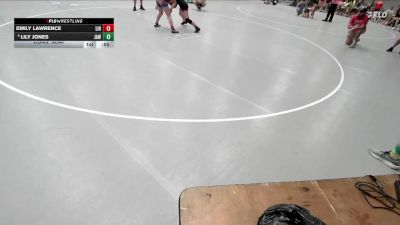 121-135 lbs Cons. Semi - Lily Jones, Jacksonville Area Wrestling vs Emily Lawrence, Lincoln