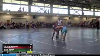 112 lbs Round 3 (4 Team) - Cecelia Williams, Black Mambas Red vs Jessa Joiner, Missouri Blue