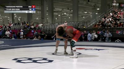 77 kg Cons. Semis - RaVaughn Perkins, Nyac vs Tyler Eischens, Tar Heel/Nyac