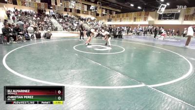 120 lbs Quarterfinal - Christian Perez, Del Oro vs Eli Almarinez, Vacaville