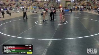 AA 120 lbs Cons. Round 2 - Russell Ford, Independence vs James Grimes, Heritage