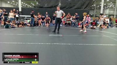 80 lbs Round 5 (8 Team) - Lachlan Smith, North Carolina vs Maverik Wilson, The Savage Barn Brothers