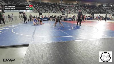 94 lbs Consi Of 8 #1 - Nayeli Rojas, Broken Arrow Girls Junior High vs Trinity Price, Broken Arrow Girls Junior High
