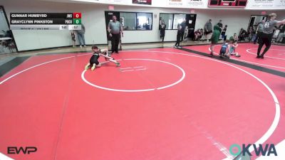 67 lbs Rr Rnd 1 - Gunnar Humbyrd, Jay Wrestling Club vs Grayclynn Pinkston, Pocola Youth Wrestling