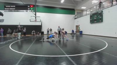 150 lbs Cons. Round 7 - Ross Davis, Victory vs Noah Knight, Chickasha Wrestling