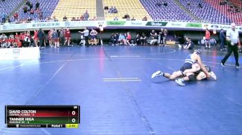 125 lbs Round 1 (8 Team) - Tanner Higa, Dubuque WC vs David Colton, Central Florida