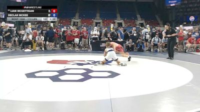 113 lbs Champ. Rd Of 64 - Liam McGettigan, Florida vs Declan McKee, New York