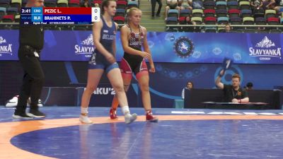 65 kg 1/8 Final - Lana Pezic, Croatia vs Palina Brahinets, Belarus