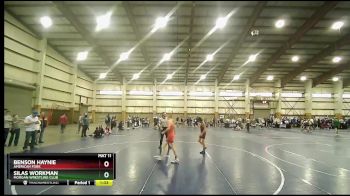 86 lbs Quarterfinal - Benson Haynie, American Fork vs Silas Workman, Morgan Wrestling Club