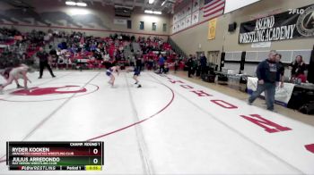 86 lbs Champ. Round 1 - Julius Arredondo, Mat Demon Wrestling Club vs Ryder Kooken, Anacortes Hawkeyes Wrestling Club