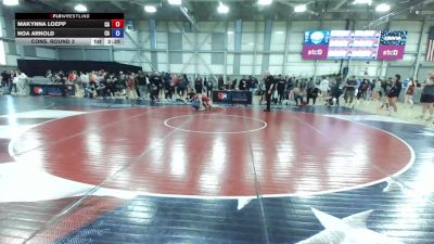 U20 Women - 65 lbs Cons. Round 3 - Makynna Loepp, CA vs Noa Arnold, CA