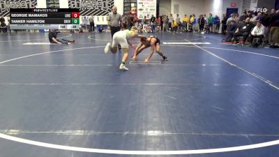 139 lbs Consy 4 - Georgie Mamakos, Linsly School-WV vs Tanner Hamilton, Grove City