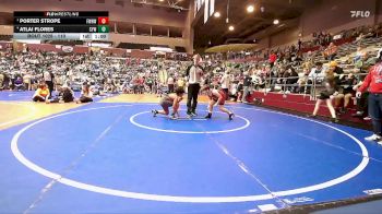 110 lbs Semifinal - Porter Strope, Fayetteville Wild Hog Wrestling vs Atlai Flores, Cyclone Youth Wrestling