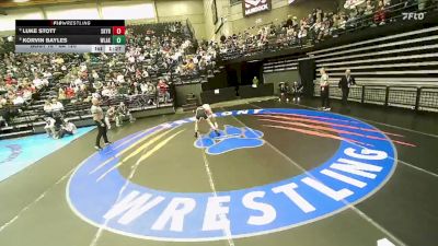 6A 120 lbs Champ. Round 1 - Luke Stott, Skyridge vs Korvin Bayles, Westlake