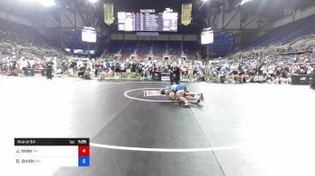 160 lbs Rnd Of 64 - Jayden Imler, Pennsylvania vs Darrell Smith, Missouri