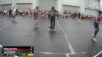 115 lbs Round 9 (10 Team) - Isaac Gallegos, Full Circle vs Easton Reyes, Oklahoma Elite