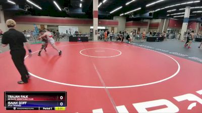 215 lbs Cons. Round 4 - Isaiah Goff, Jflo Trained vs Trajan Falk, NB Elite Wrestling Club