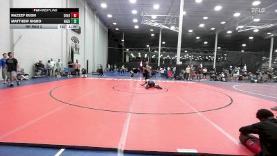 122 lbs Rr Rnd 3 - Nazeef Bush, Colonial Pride - HSAm vs Matthew Nigro, Nazareth - HSAm