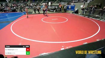 64 lbs Final - Abigail Peterson, Waverly Shell Rock vs Hailey Mintz, Steel Valley Renegades