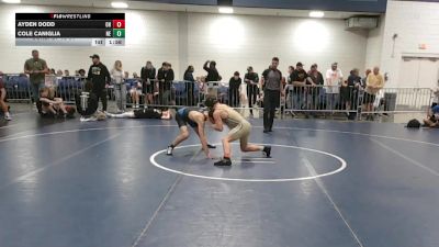 120 lbs Consi Of 16 #1 - Ayden Dodd, OH vs Cole Caniglia, NE