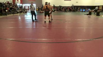 285 lbs Round 1 (16 Team) - Cesar Lopez, Lassen College vs Jacob Maldonado, San Joaquin Delta College
