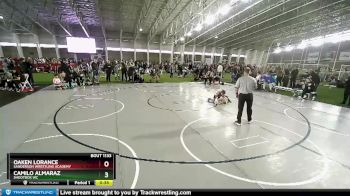 45 lbs 5th Place Match - Camilo Almaraz, Shootbox WC vs Oaken Lorance, Sanderson Wrestling Academy