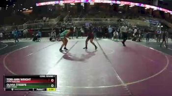 145 lbs Cons. Round 1 - Olivia O`Keefe, Fort Myers vs Tori-Ann Wright, Miami Norland