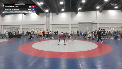 132 lbs Cons. Rd Of 16 - Malik Leonard, North Florida Renegades vs Huston Hookom, Immortal Awc
