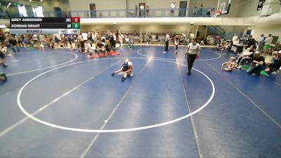 46-49 lbs Round 3 - Korban Grant, Athlos Wrestling vs Grey Andersen, Juab Wrestling Club