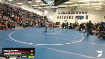 152 lbs Quarterfinal - Jaydon Walther, Unattached vs Brennan McGowan, Unattached