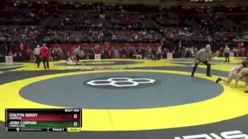D2-138 lbs Cons. Semi - Josh Carman, Carrollton vs Coltyn Reedy, Sheridan